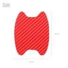 4Pcs Universal Carbon Fiber Auto Door Handle Film Stickers Car Handle Anti Scratch Stickers