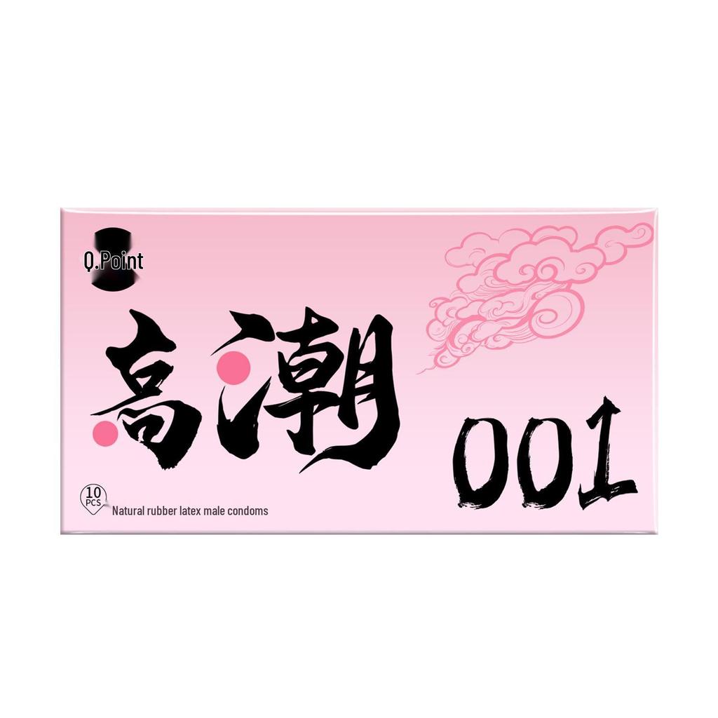 Q-point Ultra-Thin Hyaluronic Acid Condoms: Long-Lasting and Safe for Enhanced Pleasure.