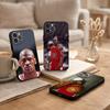 Basketball M-Michael J-Jordan Phone Case For iPhone17,16,15,14,13,12,Plus,Pro Max, 5G Others Soft Black Cover
