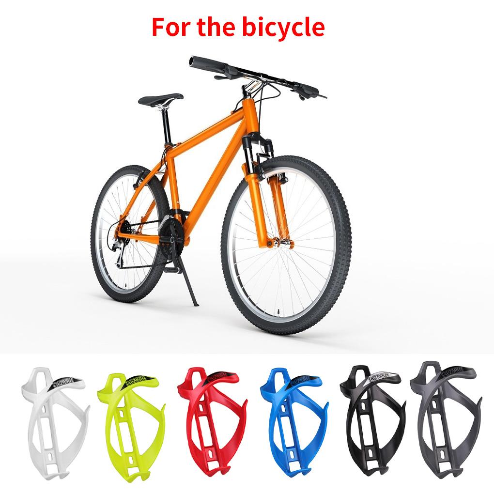 Bicycle Water Bottle Cage Plastic Cycling Bottle Holder Adjustable Bike Drink Cup Rack  Yellow