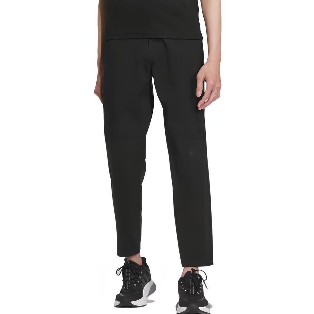adidas Casual Pants Men's Black Moderate Straight Fit Pants IS4955