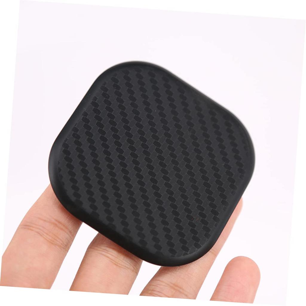 ABOOFAN 4pcs Car Coaster Cup Holder for Drink Travel Decoration Silicone Coaster Car Cup