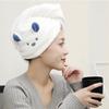 Cartoon Dry Hair Cap Female Coral Fleece Absorbent Quick Drying Hair Towel Microfiber Absorbent Cap