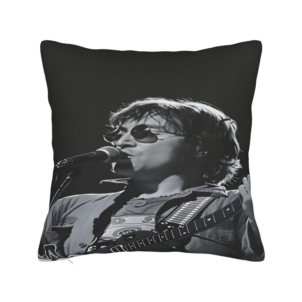 J-John Lennons Pillow Case  Morden Pillow Cover Square Pillowcases For Chair Sofa Home Decor