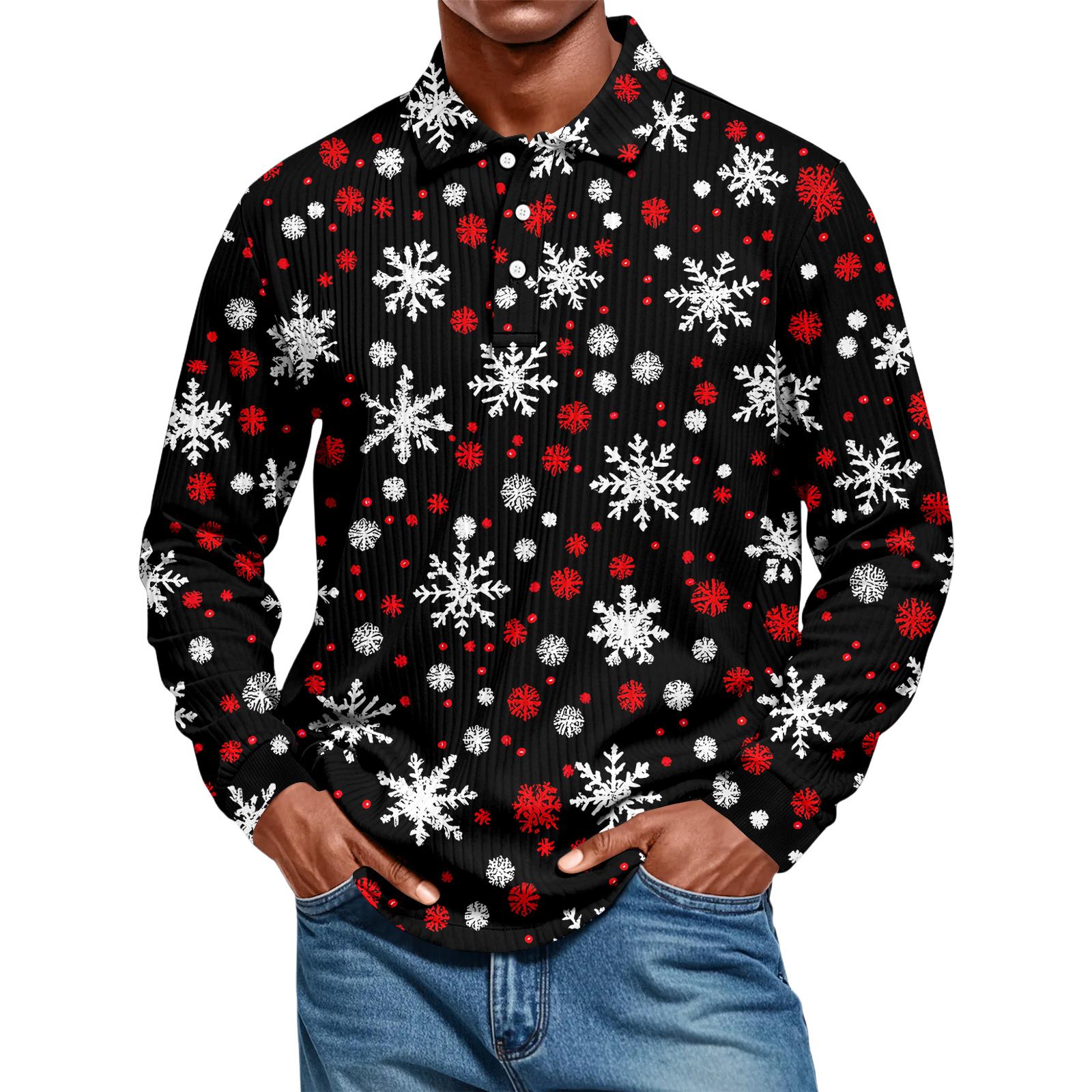 

Мужская повседневная рубашка свободного кроя однотонная с длинным рукавом L чёрный