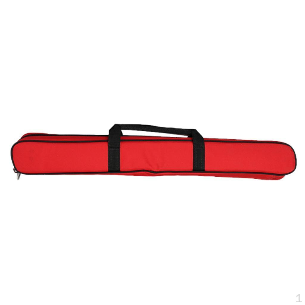 Scratch Resistant Soft Adjustable Shoulder Strap Oxford Cloth Dustproof 1/2 Double Cues Capacity