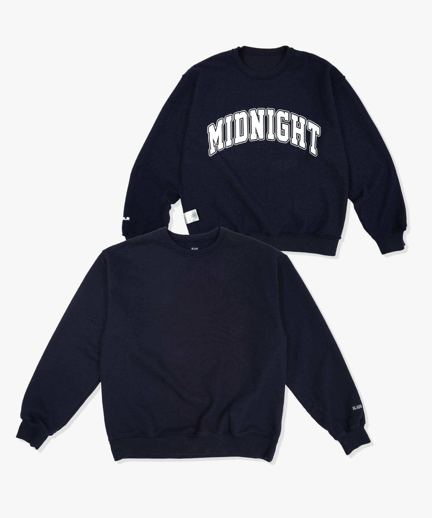 Midnight 12 Am Reversible Sweatshirt - Navy 1