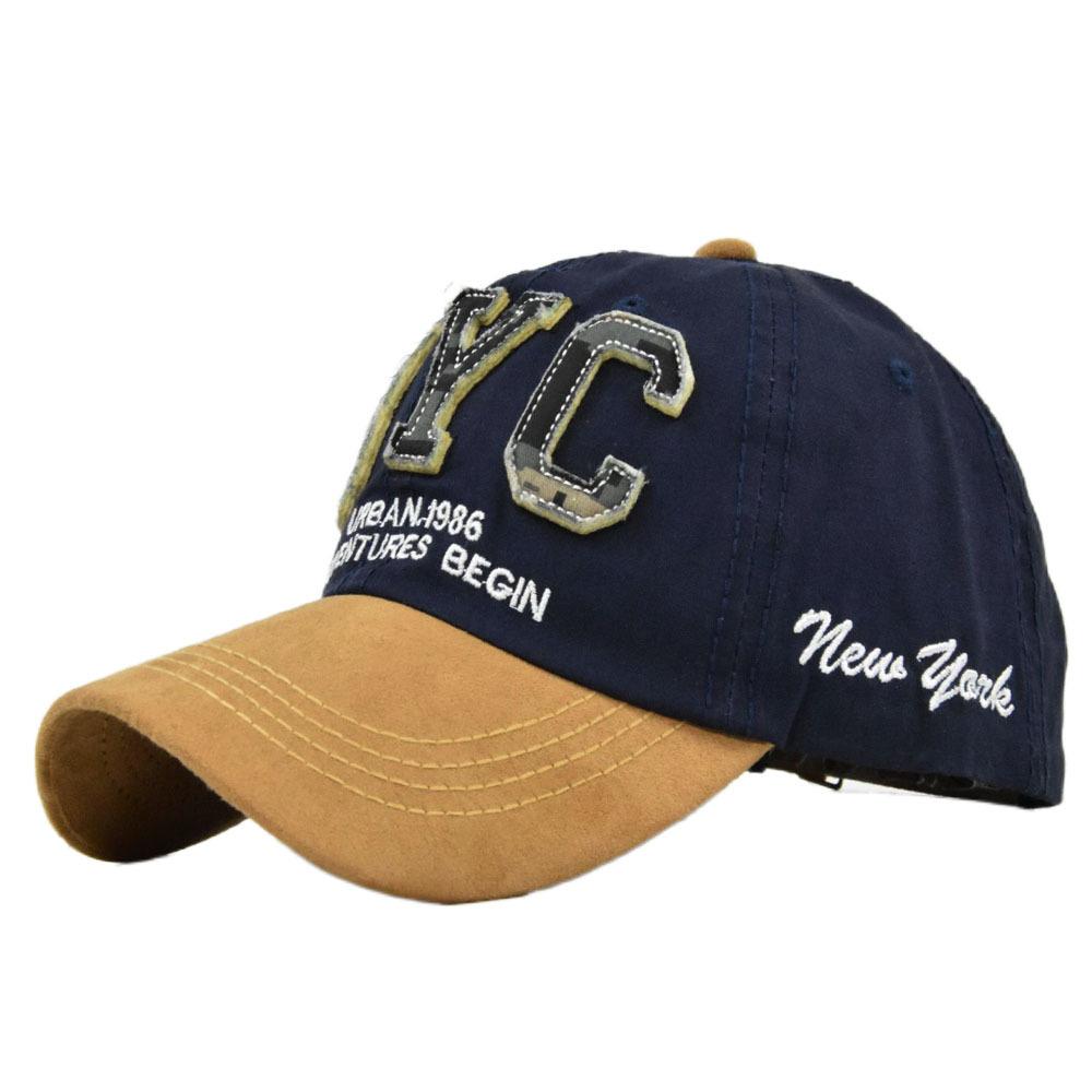 3d Embroidered Baseball Cap Nyck Embroidered Baseball Cap Wide Brim Duckbill Cap Dome Visor Cotton Unstructured