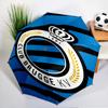 FC Brugge Crest Automatic Folding Umbrella - 8-Rib Travel Umbrella with Auto Open/Close & Portable, Gift for Christmas, Birthdays