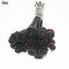 5pairs 4 Core 4pin Waterproof Pigtail;male To Female 20cm Long Each;male Connector's Diameter:13.5mm IP68 Led Connector Plug