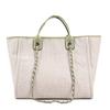 Women's Bag New Large-capacity Trendy Bag Contrasting Color Chain Tote Bag, Shoulder Bag Portable