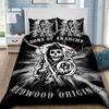 Sons of Anarchy Retro Duvet Cover Pillowcase Bedding Set Adult Boy Girl Bedroom Decoration Children Gift Single Double Size