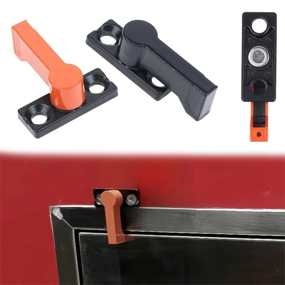 Push Type Locking Pin Zinc Alloy Door Transmission Accessories Durable Rotary Limiter  For Door