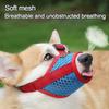 Anti Biting Barking & Chewing Dog Muzzle Soft Mesh Dog Mouth Cover Portable Pet Mouth Mask  Pet