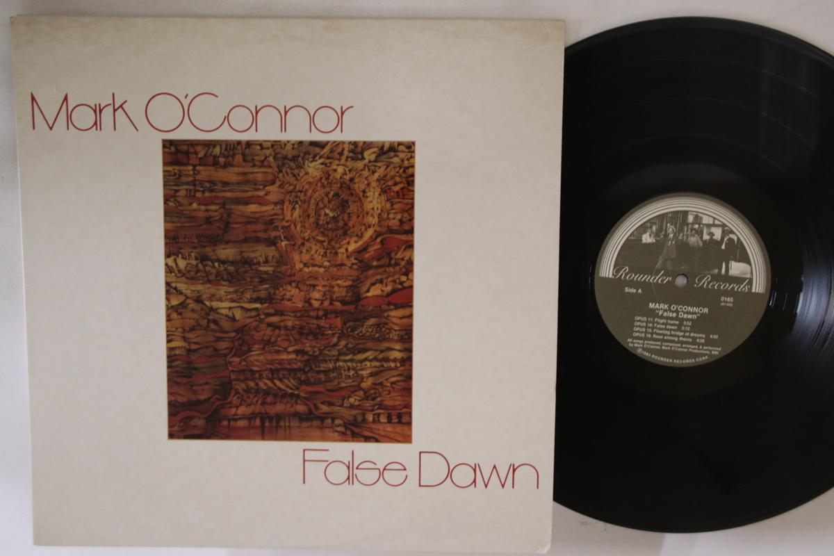 

LP Record MARK O CONNOR - False Dawn 0165 ROUNDER 1983 US Country Used