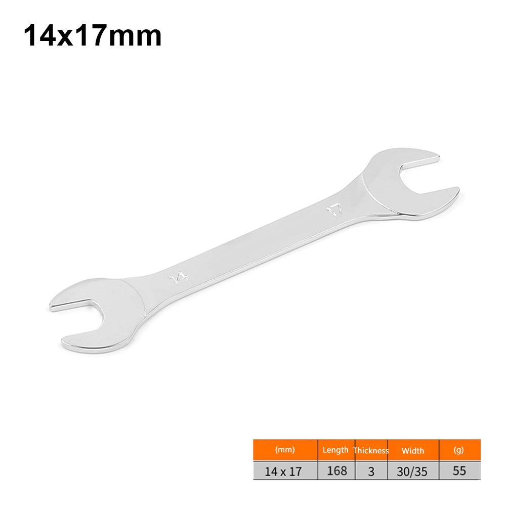 1Pcs 6-32mm Flat Wrench Tool Hi-Spec Double-end Fixed Spanner  Car Bicycle Repair Tool