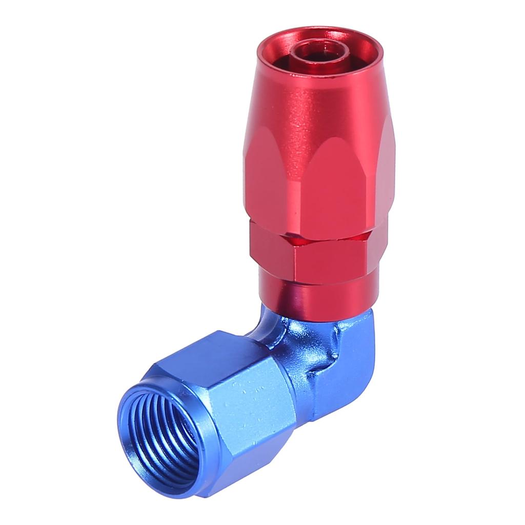 X AUTOHAUX Fitting Fuel Hose End AN6 AN Type Hose Connector Gasoline Hose