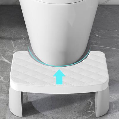Sgabello per WC da 7 pollici, resistente, facile e sano, per movimenti intestinali, allevia le emorroidi, stitichezza, sgabello per WC ergonomico