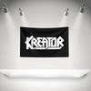 K-Kreators Flag Rock Music Band Banner HD Printing Tapestry Exhibition, Music Band Fans, Garage Decor