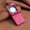 Cover Galaxy Z Flip5 SM-F731B Phone Case for Samsung Galaxy Z Flip6 Flip 4 3 5G Funda Etui Geometric Folding Protect Case Shells