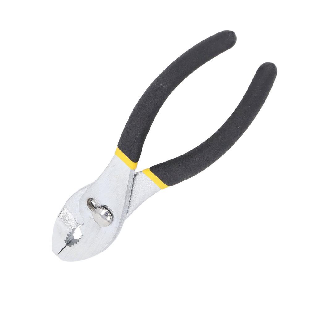 Steel Pliers Slip Joint Pliers Plastic Handle Heavy Duty Pliers Convenient Hand Pliers Home Repair