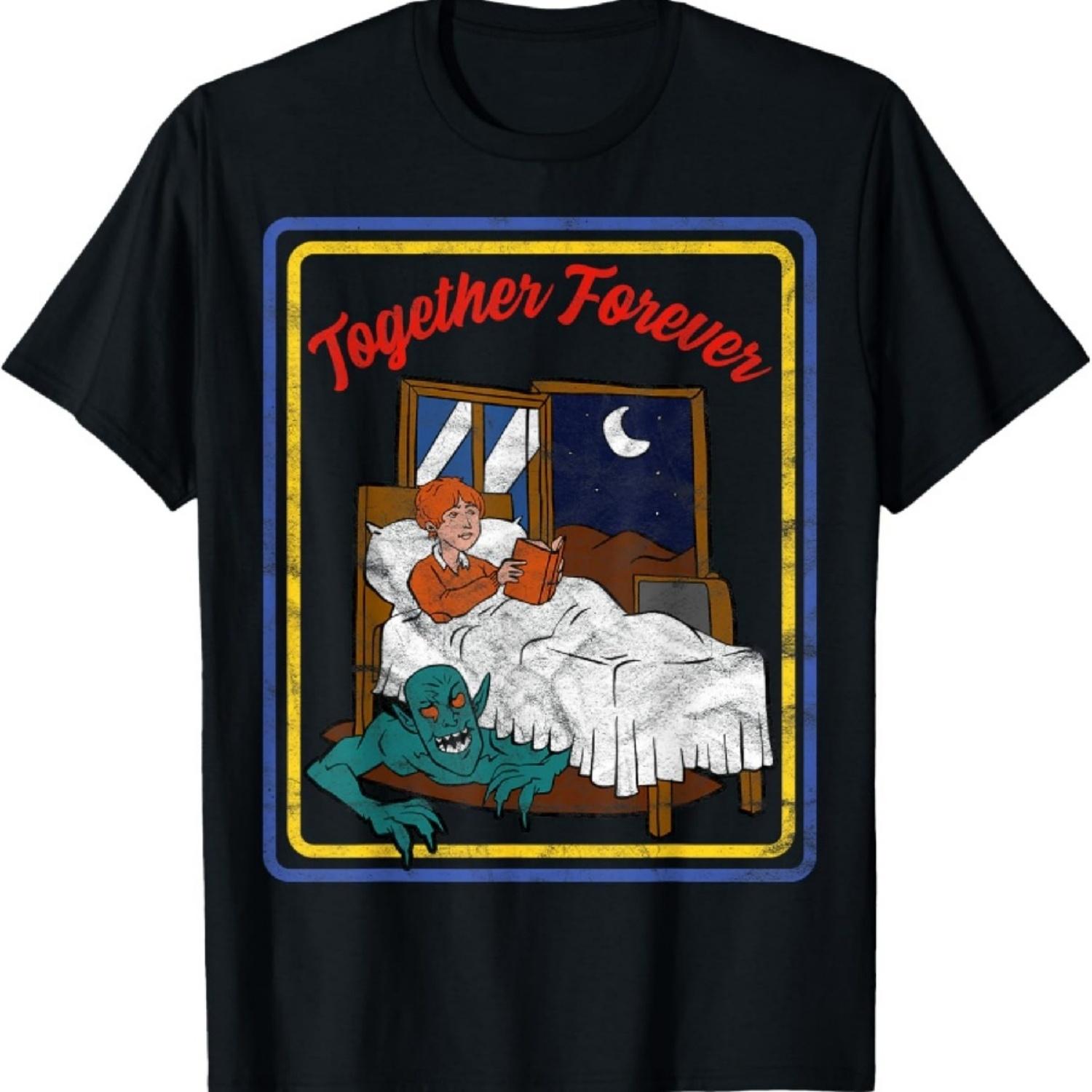

Vintage Horror Together Forever Vintage Child Game Horror T-Shirt XXXXXL чорний