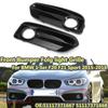 Pair Car Front Bumper Fog Light Grilles For BMW 1 Series F20 F21 Sport 2015-2018 51117371667 51117371668 Fog Lamp Grille Cover
