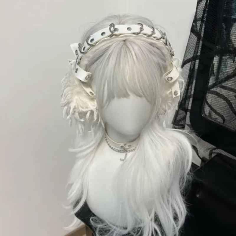 Punk Ear Warmers Protection Plush Fluffy Y2K Harajuku Wind Dark Warmth Ear Muffs Ear Cover Costume Props Party Accessories