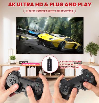 NEW GD10 Plus 256G 4K HD Video Game Console Double Wireless 2.4G Controller Retro Console 58000 Games For Kid Christmas Gift