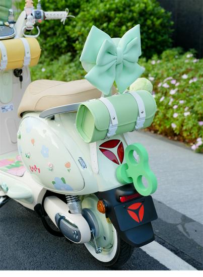 Yadea Q50 Electric Scooter Accessories: Dashboard Stickers, Phone Holder, Floor Mats, Hooks, Waterproof Charger Bag, Decals.