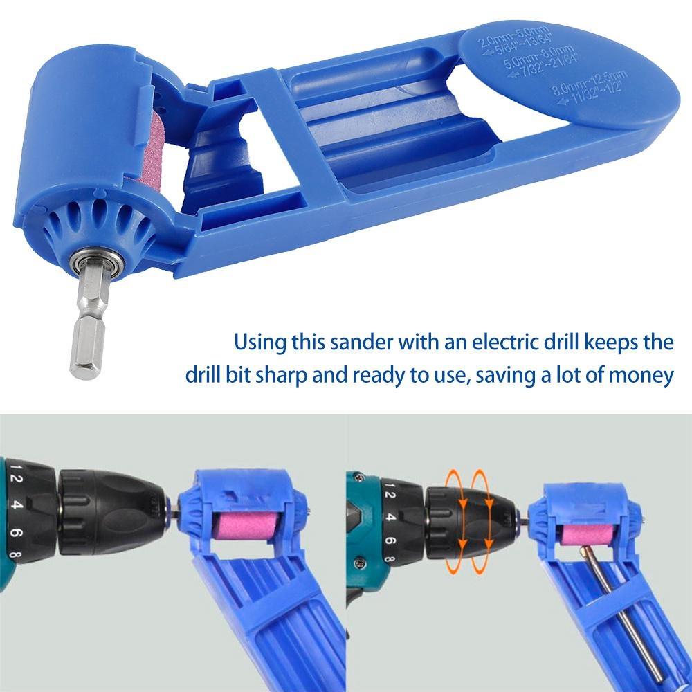 Ascuțitor Burghie Adaptor Rezistent Coadă Dreaptă Polizor Mecanic Burghie Bit de Rectificare Corindon Roată Ascuțitor de Lustruire