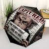1 PC Automatic Folding Umbrella - Jujutsu Kaisen Pattern Portable Foldable Design With 8 Ribs Christmas Birthday Gifts