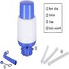 manual water bottle pump simple drinking water pump simple portable manual dispenser pump 1 piece blue