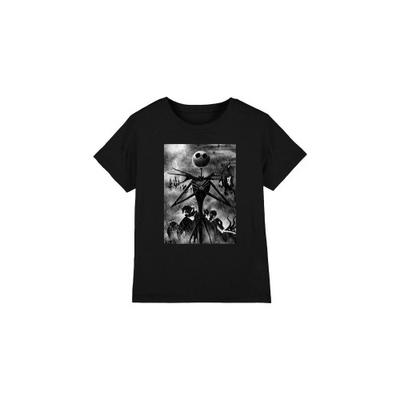 The Nightmare Before Christmas Childrens/Kids Jack Skellington Rain T-Shirt