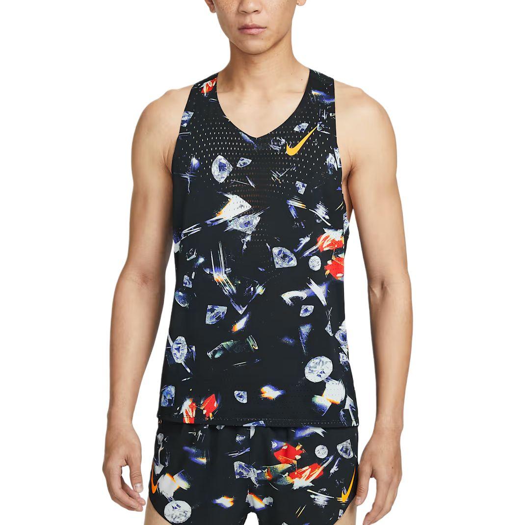 Nike Aeroswift Dri-Fit Adv Lightweight Breathable Quick-Dry Fitted Running Tank Men tops IF2073-010 XL