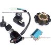 Ignition, Fuel Tank, Helmet, and Handlebar Locks for Italika Models FT125, DT150, FT150, Italy Compatible