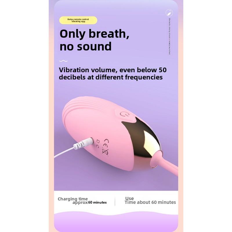 Wireless Remote Control Jumping Egg Rechargeable Frequency Conversion Strong Vibration Wearable Flirting Masturbator Adult Products