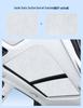 Opaque Static Sunshade for Hyundai Santa Fe 13-18: Heat Insulation, Sun Protection, Privacy Blocker