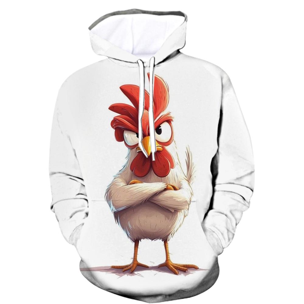 Lustige Tier Wolf Grafik Herren Damen Hoodies 3D Gedrucktes Abstraktes Muster Langarm Kapuzenkleidung Übergroße Bequeme Oberteile