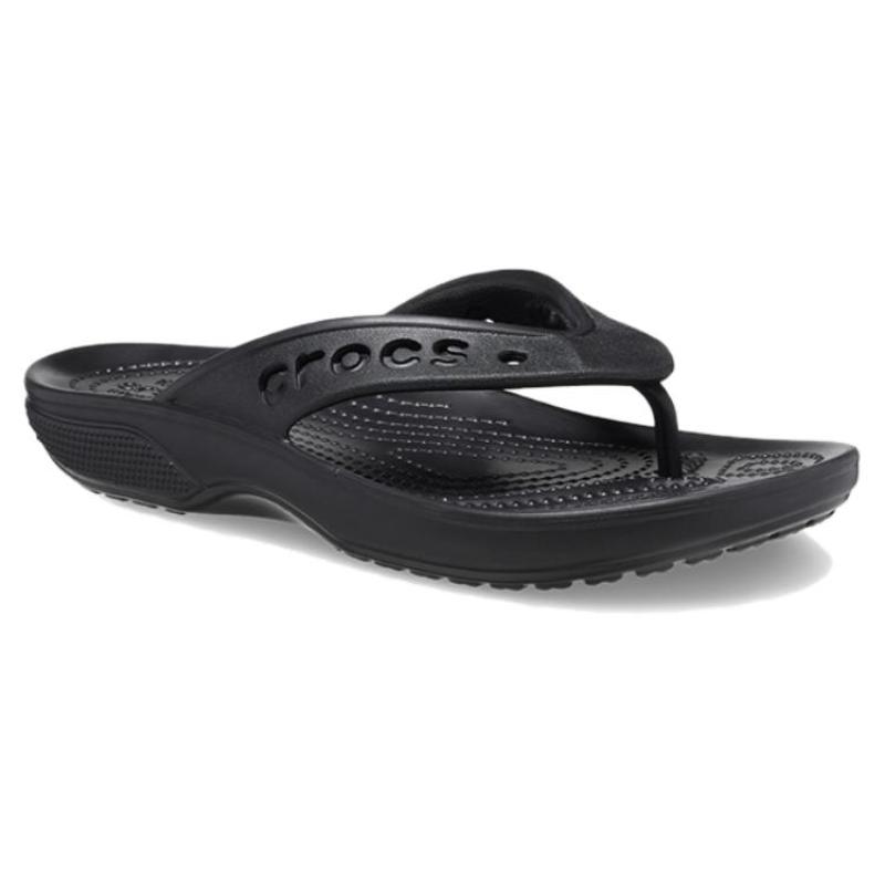 Crocs Comfortable and Simple Flip-Flops Unisex Black
