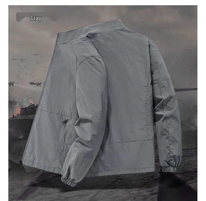 Vielseitige Dreifach-Schutzjacke für Herren - Outdoor-Sport, Lockerer Schnitt, Koreanischer Stil für Frühling/Herbst