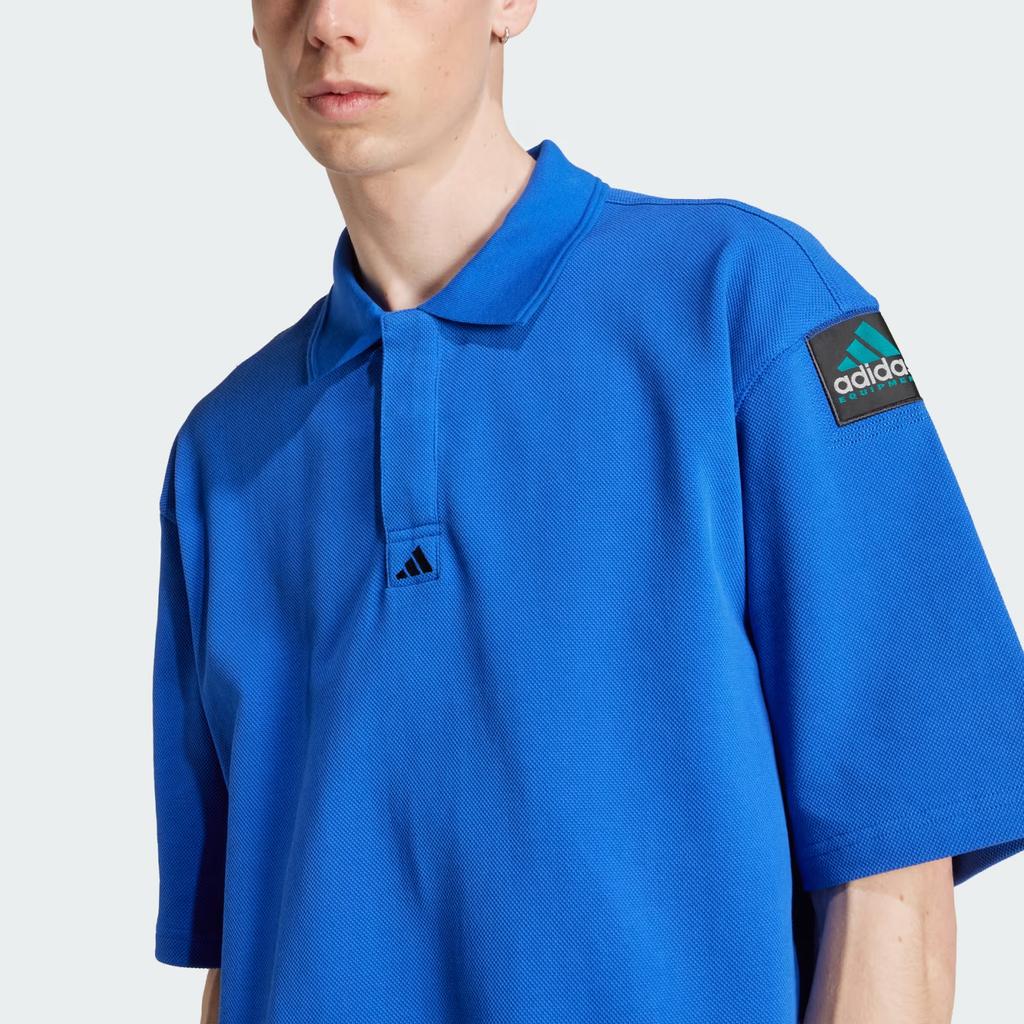adidas Polo Shirt Men's Equipment Blue JC8232