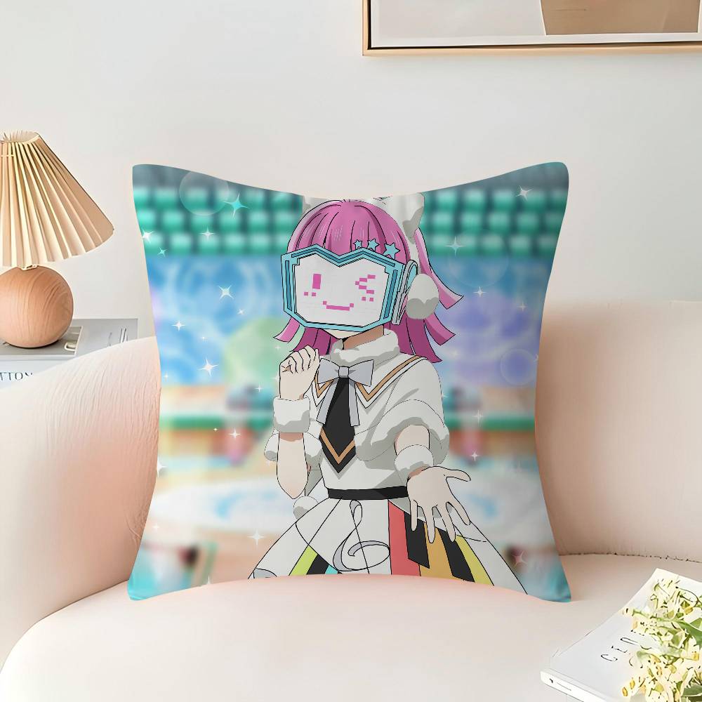Rina Tennoji Pillowcase Toon Gift Cushion Cover Bedroom Home Sofa Chair Seat Decor Pillow Case