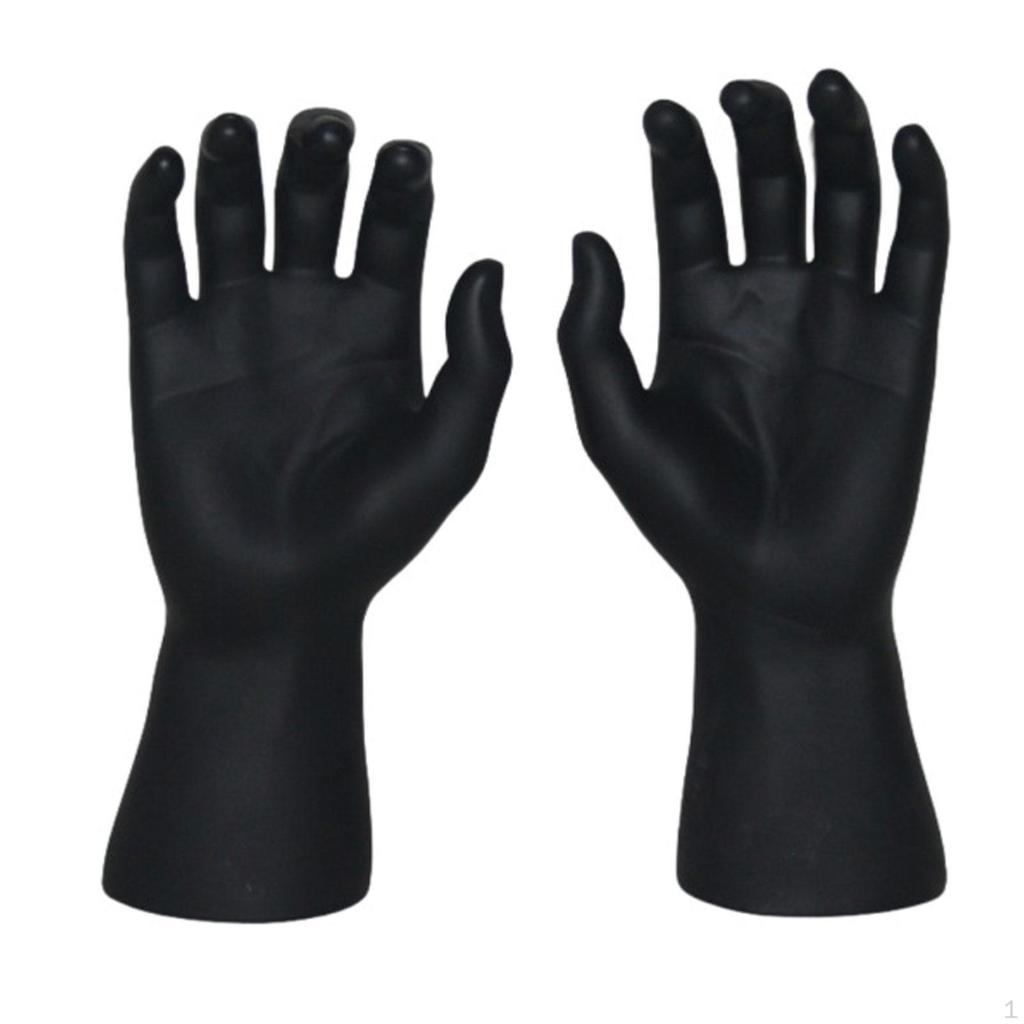 Male Hand Models for Glove Display Photography Shop Right and Left Decorative Halloween Decorations