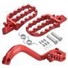Motorcycle Wide Footrests/Foldable Brake Pedal/Lever Extension Tip for Honda CRF1100L Africa Twin/Adventure Sports 2020-2026 