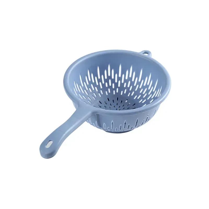 

Latest Sink Water Filter Cooking Area Drainer Basket Plastic Washing Colander Strainer Food Handle Fruit Draining Bowl Vegetables