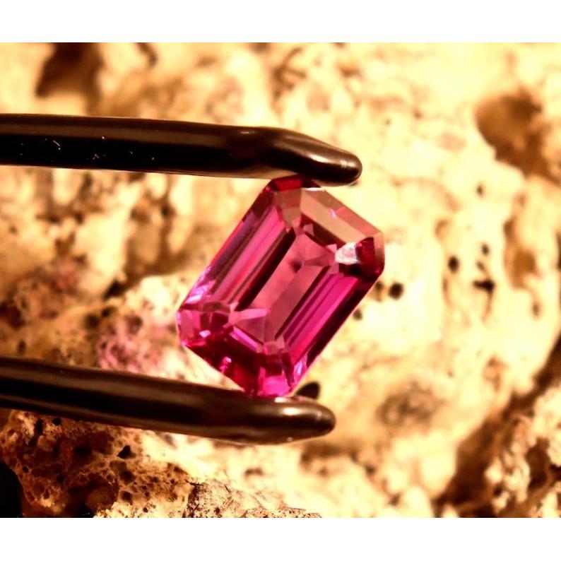 Color Change Natural Alexandrite Emerald Cut CERTIFIED Loose Gemstone