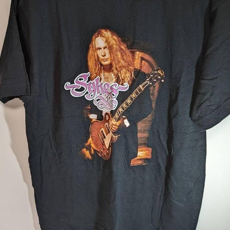 John Sykes VTG black T-shirt, John Sykes Unisex T-Shirt XXXXL