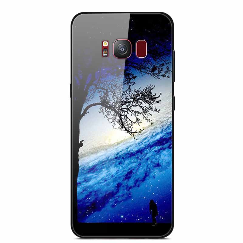 Glass Back Cover For Samsung S8 Plus Phone Case S8Plus Hard Tempered Glass Case For Samsung Galaxy S8 Plus Case S 8 Soft Edge