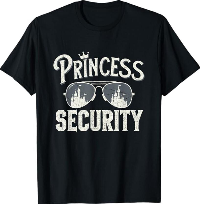 Princess Security Shirt, Birthday Family Matching Unisex T-Shirt Unisex T-Shirt XXXL